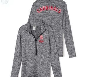VS PINK St. Louis cardinals brand new XS half zip